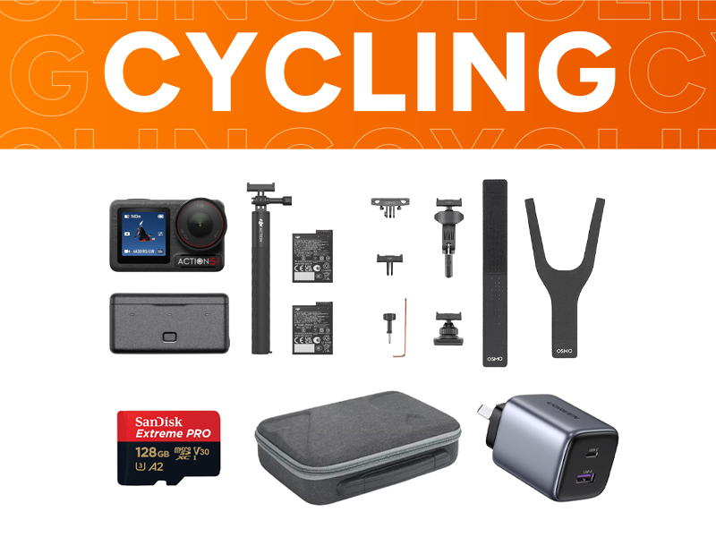 Osmo Action 5 Pro Cycling Bundle